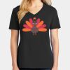 Ladies Core Cotton V-Neck Tee Thumbnail