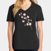 Ladies Core Cotton V-Neck Tee Thumbnail