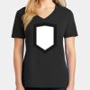 Ladies Core Cotton V-Neck Tee Thumbnail