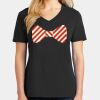 Ladies Core Cotton V-Neck Tee Thumbnail