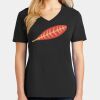 Ladies Core Cotton V-Neck Tee Thumbnail