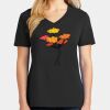 Ladies Core Cotton V-Neck Tee Thumbnail