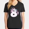 Ladies Core Cotton V-Neck Tee Thumbnail