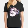 Ladies Core Cotton V-Neck Tee Thumbnail