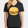 Ladies Core Cotton V-Neck Tee Thumbnail