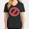 Ladies Core Cotton V-Neck Tee Thumbnail