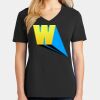 Ladies Core Cotton V-Neck Tee Thumbnail