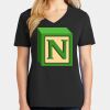 Ladies Core Cotton V-Neck Tee Thumbnail
