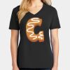 Ladies Core Cotton V-Neck Tee Thumbnail