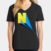 Ladies Core Cotton V-Neck Tee Thumbnail