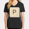 Ladies Core Cotton V-Neck Tee Thumbnail