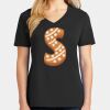 Ladies Core Cotton V-Neck Tee Thumbnail