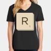 Ladies Core Cotton V-Neck Tee Thumbnail