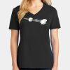Ladies Core Cotton V-Neck Tee Thumbnail