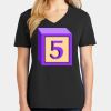 Ladies Core Cotton V-Neck Tee Thumbnail