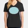 Ladies Core Cotton V-Neck Tee Thumbnail