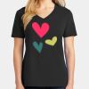Ladies Core Cotton V-Neck Tee Thumbnail