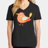 Ladies Core Cotton V-Neck Tee Thumbnail