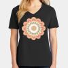 Ladies Core Cotton V-Neck Tee Thumbnail
