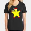 Ladies Core Cotton V-Neck Tee Thumbnail