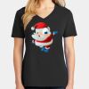 Ladies Core Cotton V-Neck Tee Thumbnail