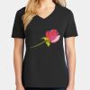 Ladies Core Cotton V-Neck Tee Thumbnail