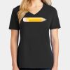 Ladies Core Cotton V-Neck Tee Thumbnail