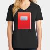 Ladies Core Cotton V-Neck Tee Thumbnail