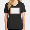Ladies Core Cotton V-Neck Tee Thumbnail