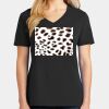 Ladies Core Cotton V-Neck Tee Thumbnail