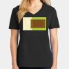 Ladies Core Cotton V-Neck Tee Thumbnail