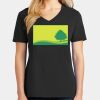 Ladies Core Cotton V-Neck Tee Thumbnail