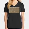 Ladies Core Cotton V-Neck Tee Thumbnail