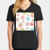 Ladies Core Cotton V-Neck Tee Thumbnail
