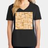 Ladies Core Cotton V-Neck Tee Thumbnail