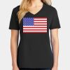 Ladies Core Cotton V-Neck Tee Thumbnail