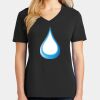 Ladies Core Cotton V-Neck Tee Thumbnail