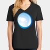 Ladies Core Cotton V-Neck Tee Thumbnail