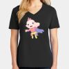Ladies Core Cotton V-Neck Tee Thumbnail