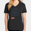 Ladies Core Cotton V-Neck Tee Thumbnail