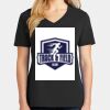 Ladies Core Cotton V-Neck Tee Thumbnail
