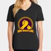 Ladies Core Cotton V-Neck Tee Thumbnail