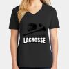 Ladies Core Cotton V-Neck Tee Thumbnail