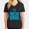 Ladies Core Cotton V-Neck Tee Thumbnail